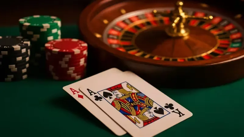 Successful bettor with gold coins under neon glows — the signature 8999Bet aesthetic for the BD market.